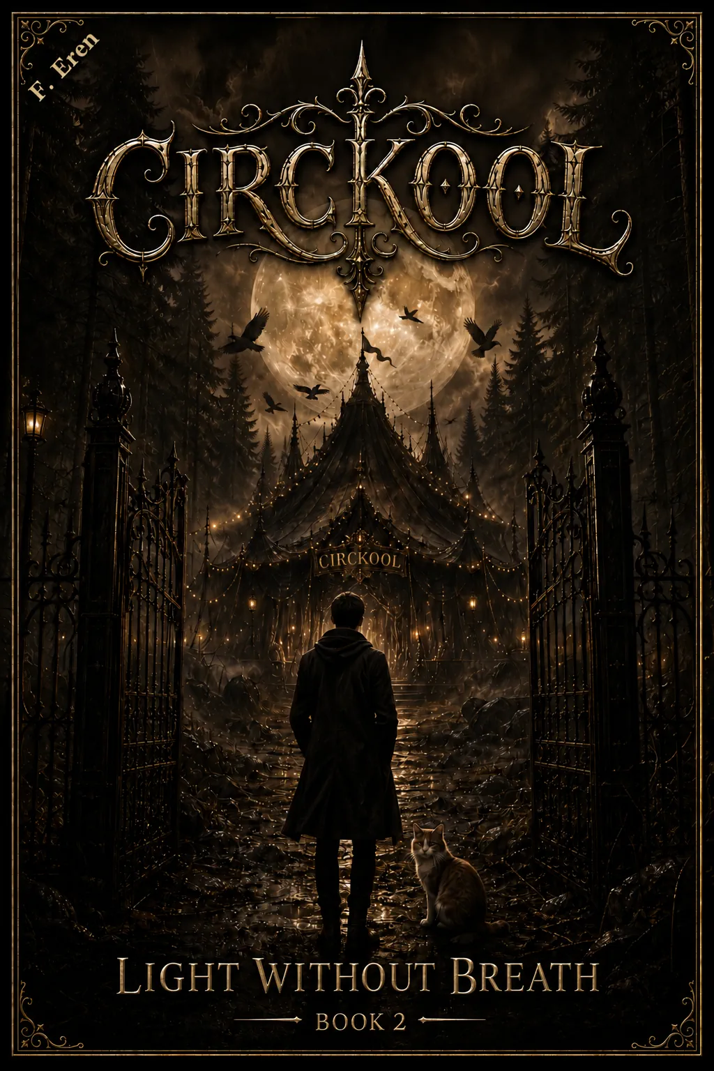 Cover of book 2, in shadow